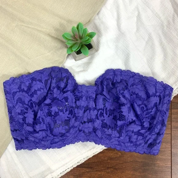 FREE PEOPLE Stretch Lace UW Love Letters Bra - Picture 3 of 12